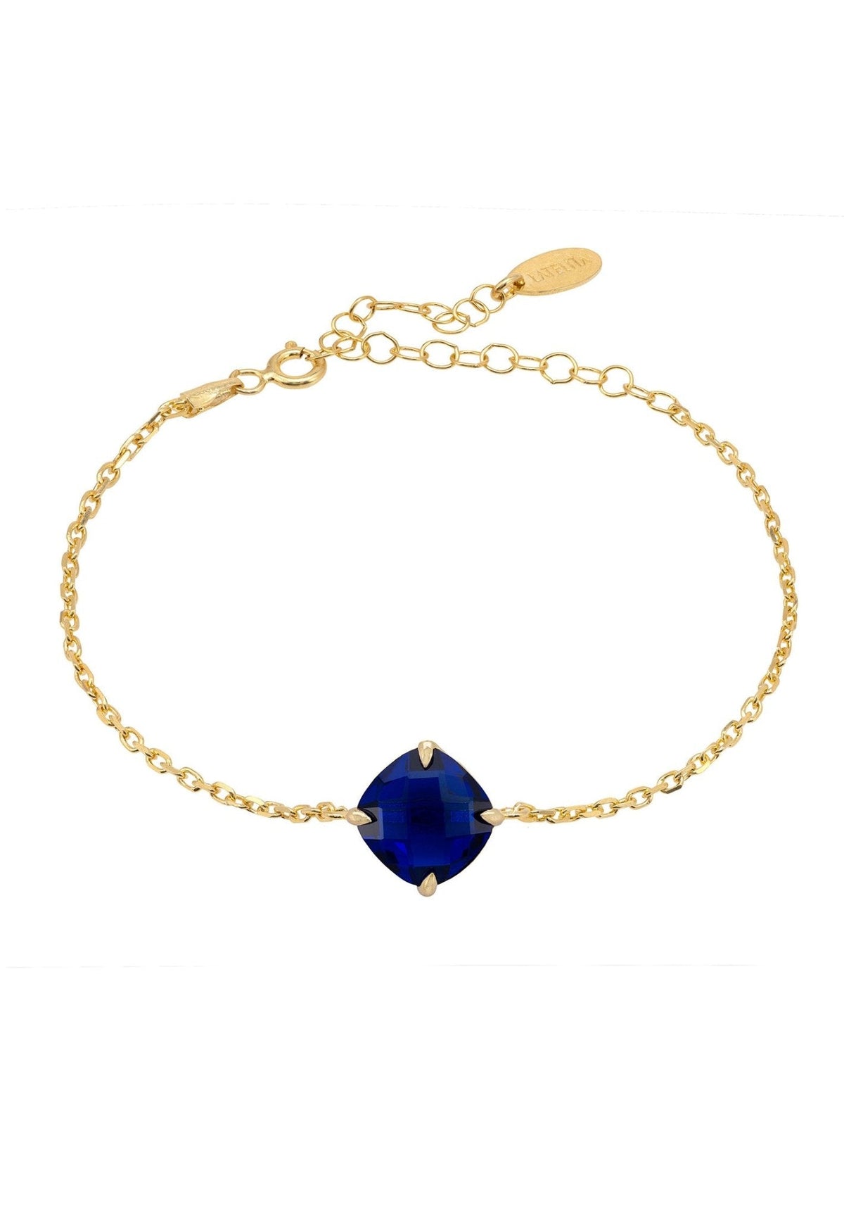 Four Leaf Clover Bracelet Watch Blue | Claire & Clara