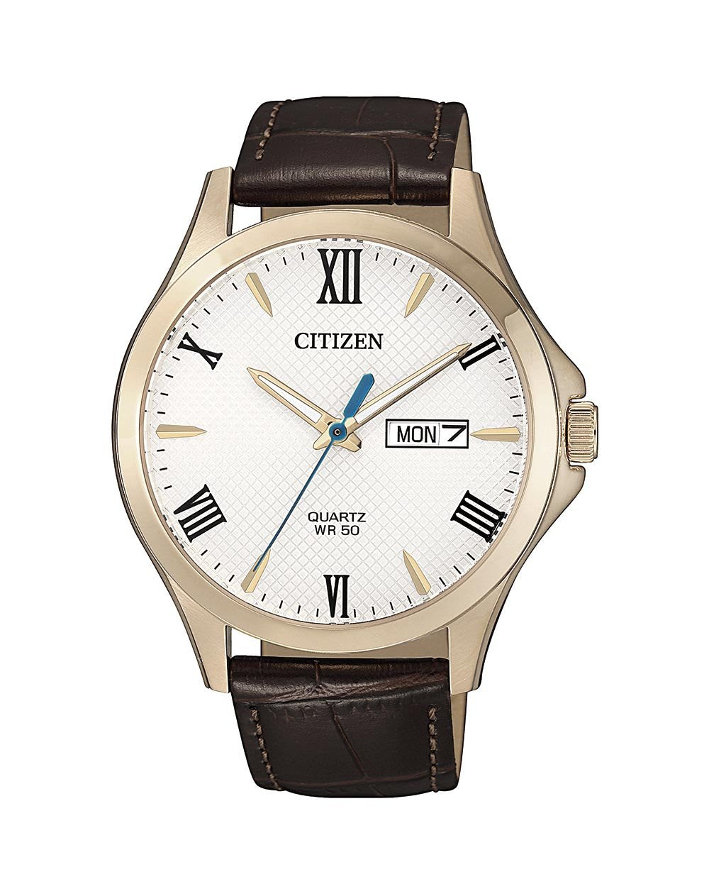 CITIZEN Men&#39;s BF2023-01A Quartz Leather Watch