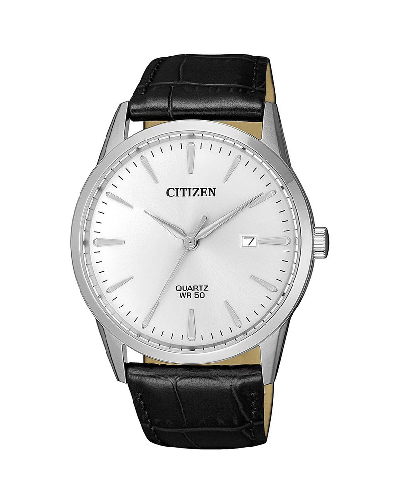 Citizen quartz discount watch leather band