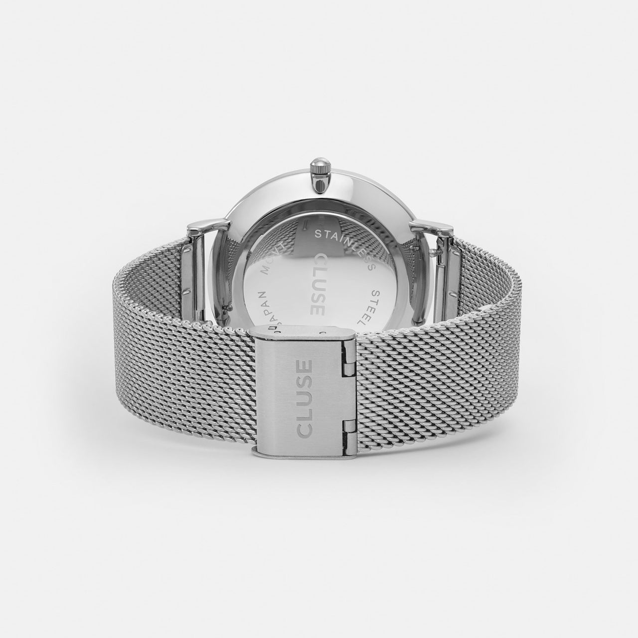 Cluse Boho Chic Mesh Silver/White Watch CW0101201002