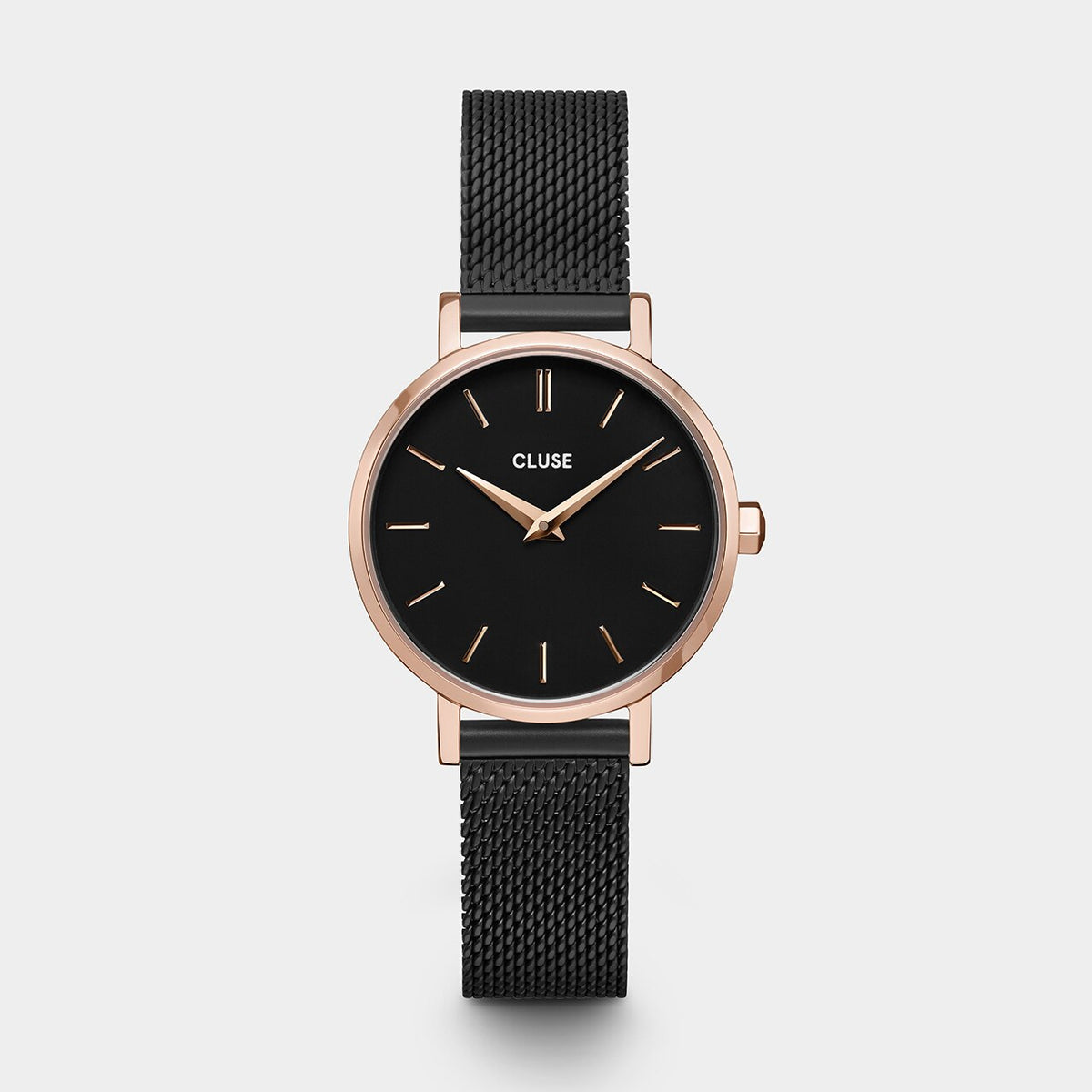 Cluse Boho Chic Petite Mesh Black Rose Gold / Black CW0101211004