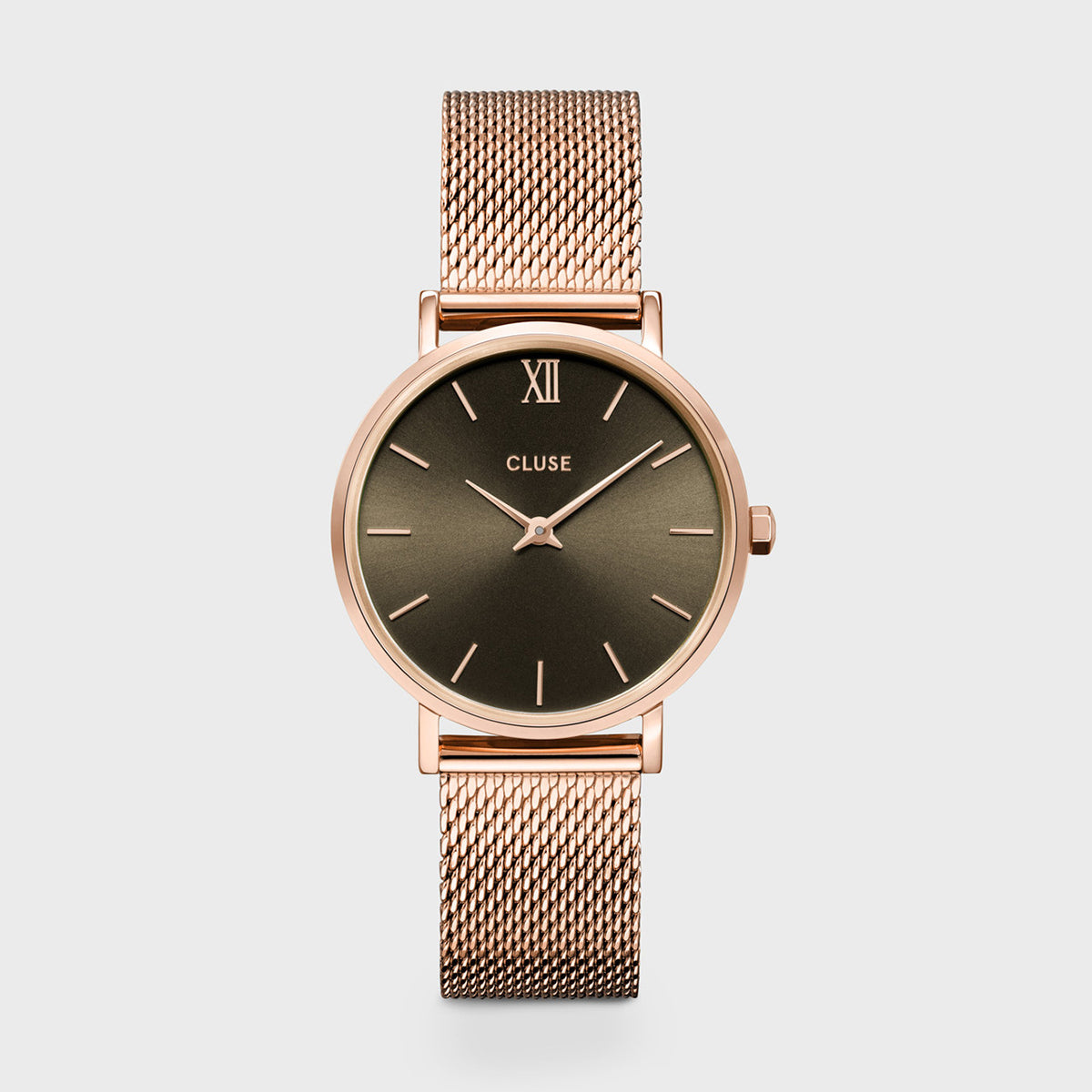 CLUSE Minuit Mesh Grey/Rose Gold CW10207