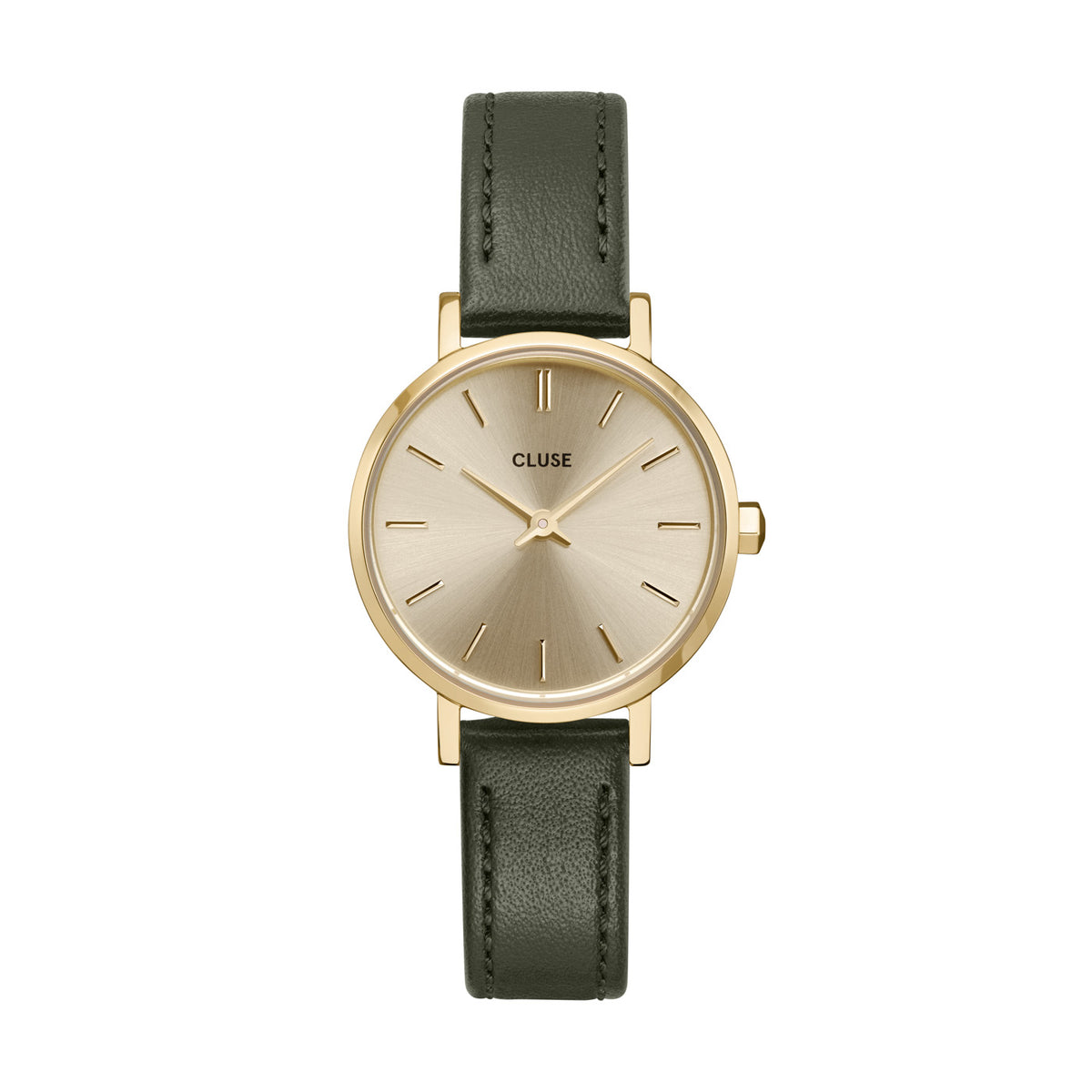CLUSE Boho Chic Petite Gold / Green Leather CW10503