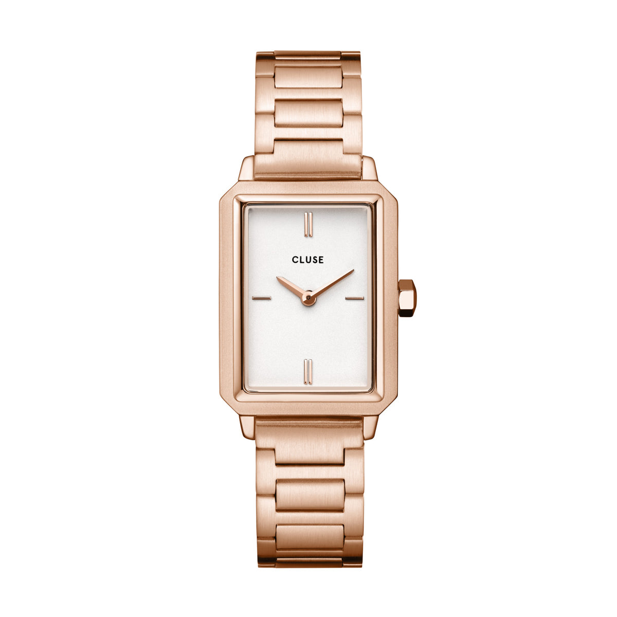Cluse Fluette White/Rose Gold Link CW11503