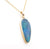 14CT Yellow Gold Doublet Opal Pendant