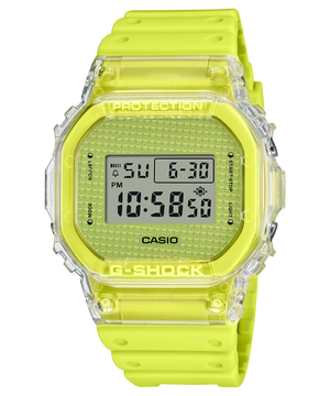 CASIO G-Shock Digital Lucky Drop Neon Yellow Resin DW5600GL-9D