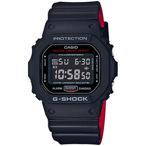CASIO G-Shock Digital Black Red Heritage Men's Watch DW5600HR-1A