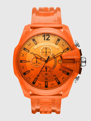 Diesel Mega Chief Orange Chronograph Watch DZ4533