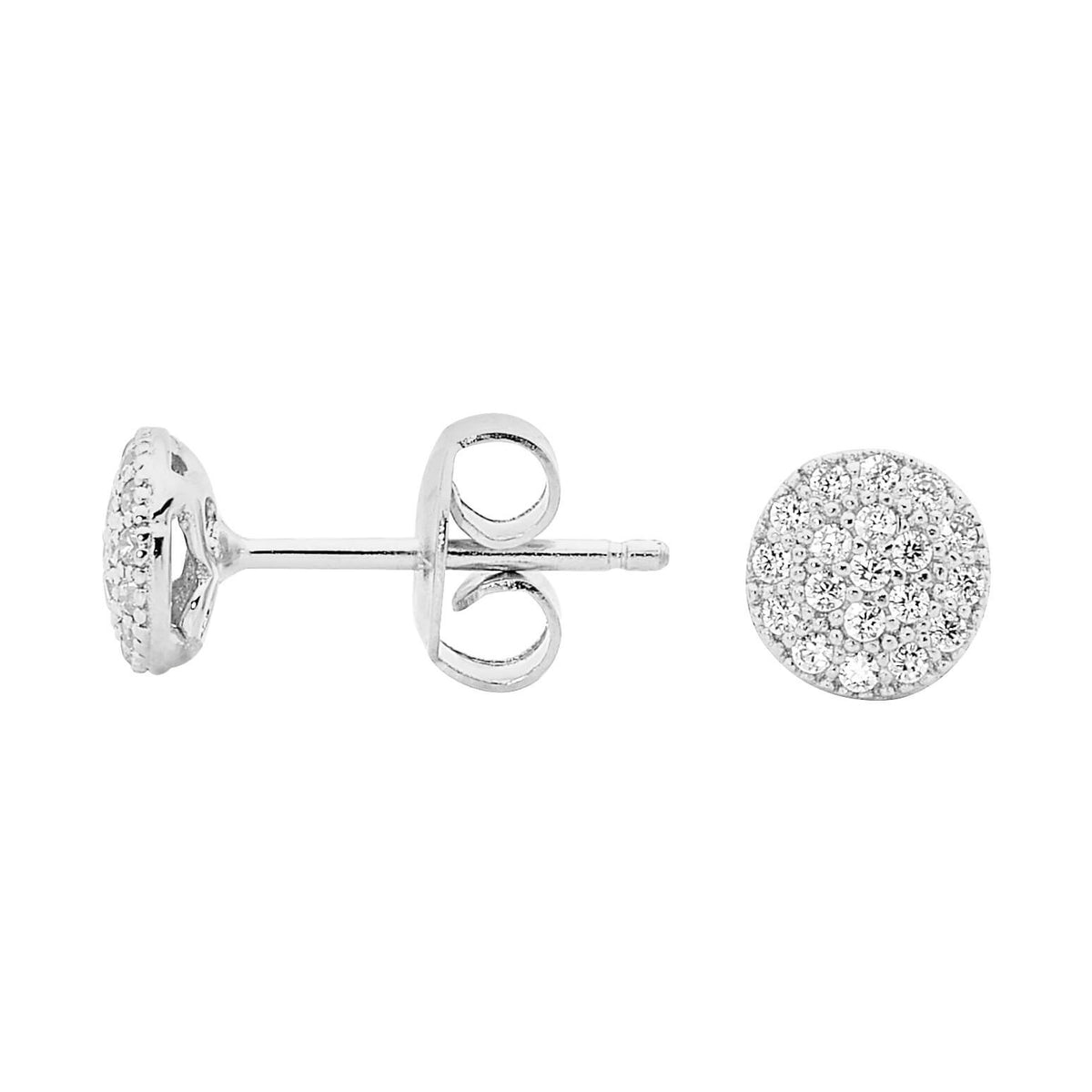 GEORGINI Petite Circle Stud Earrings E624W