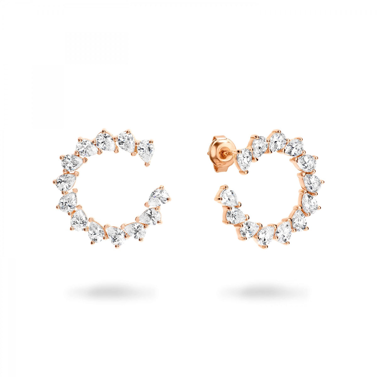 GEORGINI VELA ROSE GOLD EARRING E740RG