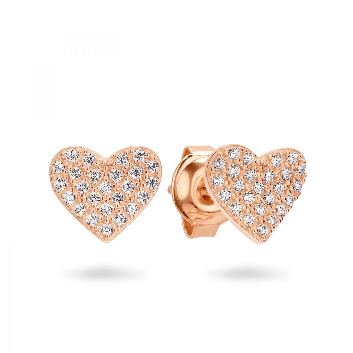 GEORGINI ARCHER ROSE GOLD EARRING E750RG