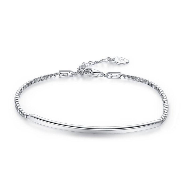 Solid 925 Sterling Silver Bracelet MXFB8026