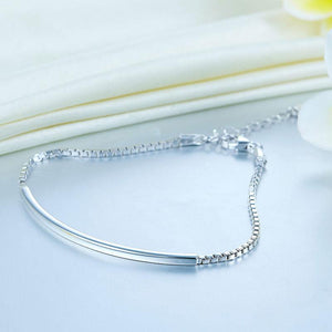 Solid 925 Sterling Silver Bracelet MXFB8026
