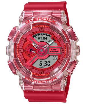 CASIO G-Shock DUO Lucky Drop LED, Resin Red GA110GL-4A