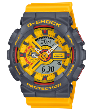 CASIO G-Shock DUO 90S Heritage W/time Alarm Yellow GA110Y-9A