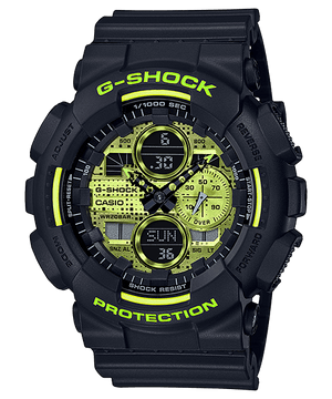 CASIO G-Shock GA140DC-1A Digital/Analog Watch