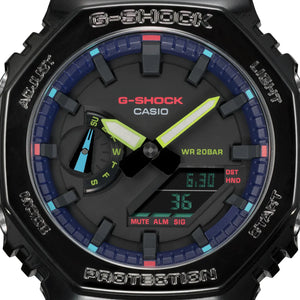 CASIO G-Shock DUO Gamer's RGB Collection Carbon Core GA2100RGB-1A