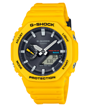 CASIO G-Shock DUO Bluetooth Yellow Resin GAB2100C-9A