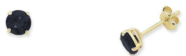 9K Gold Australian Natural Sapphire Studs