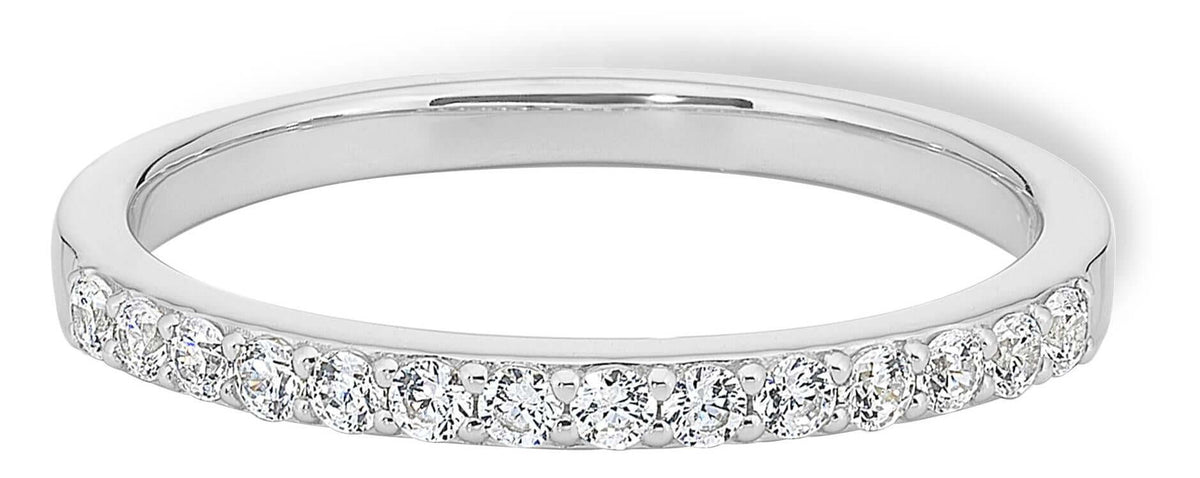 9K White Gold Diamond Eternity Ring M2829