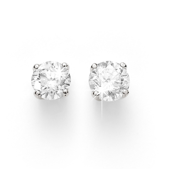 Half carat diamond earrings 2025 yellow gold