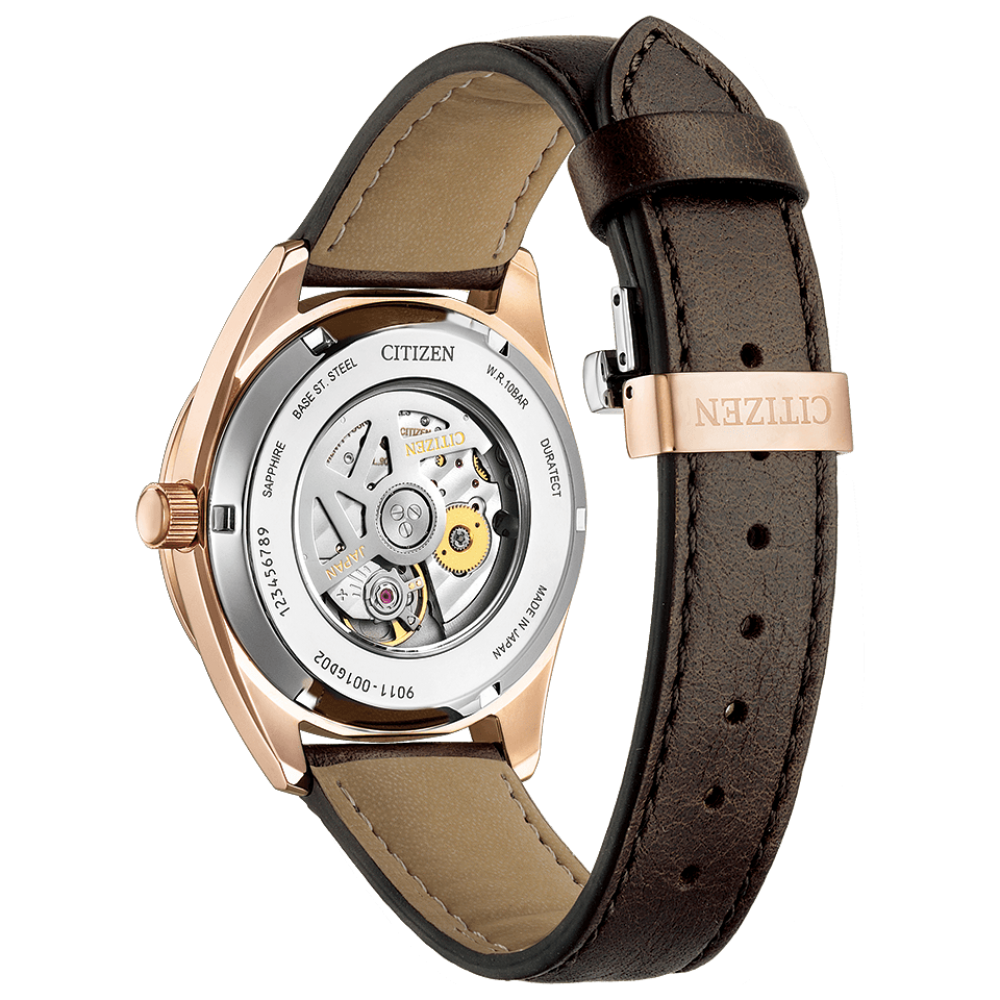 CITIZEN Silver Leaf Lacquer Automatic Limited Editon Watch NB1062-17W