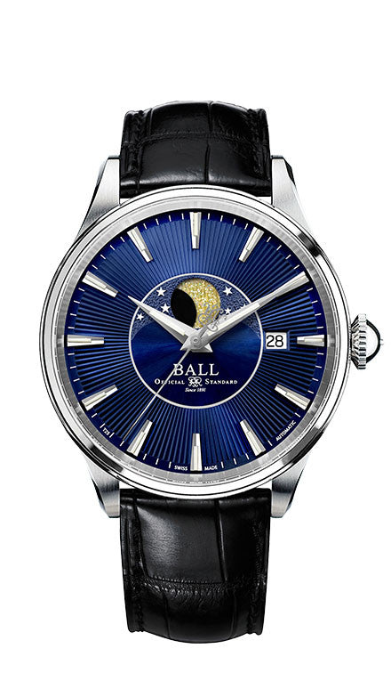 BALL Trainmaster Auto Moonphase NM3082D-LLFJ-BE