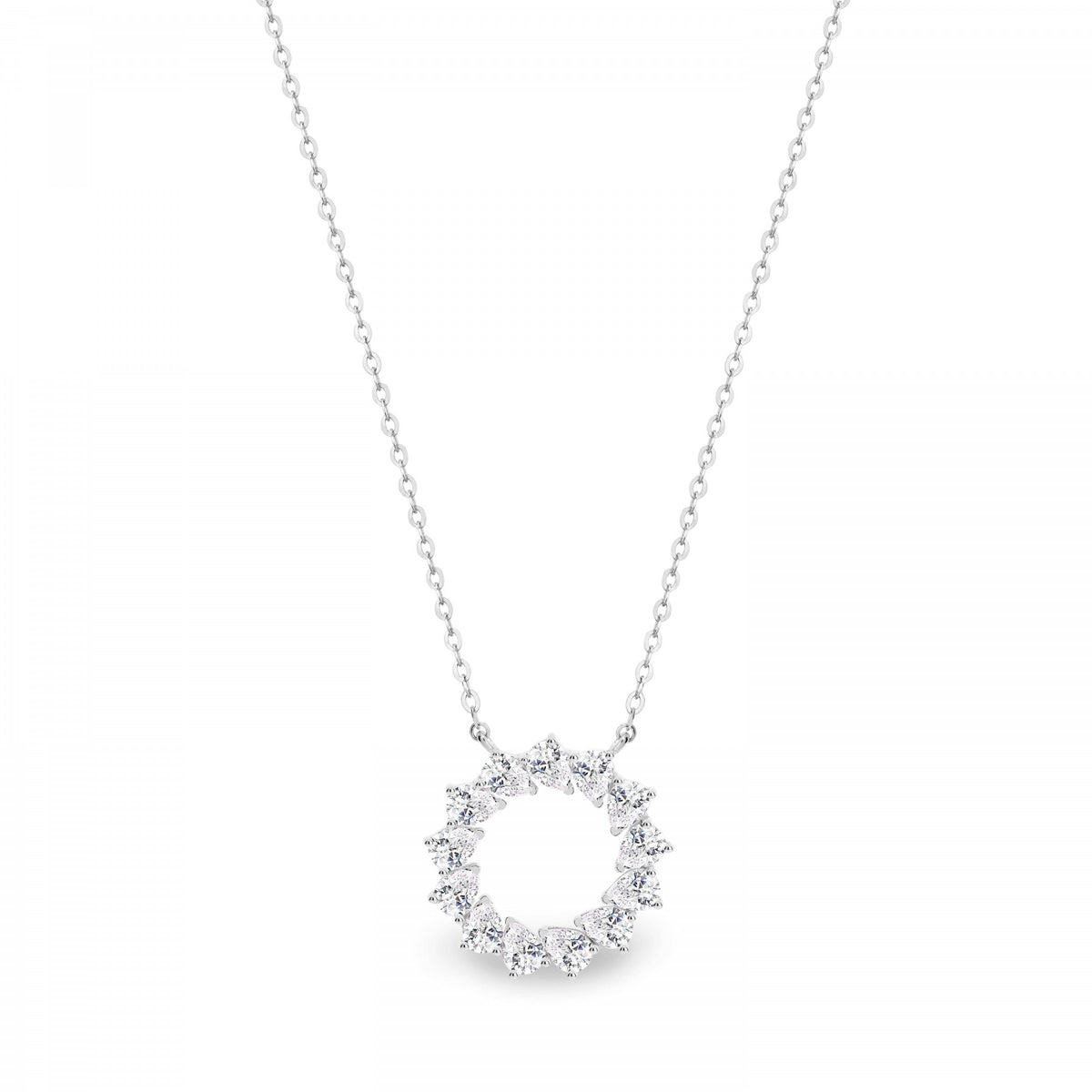 GEORGINI AQUILA RHODIUM PENDANT P706W