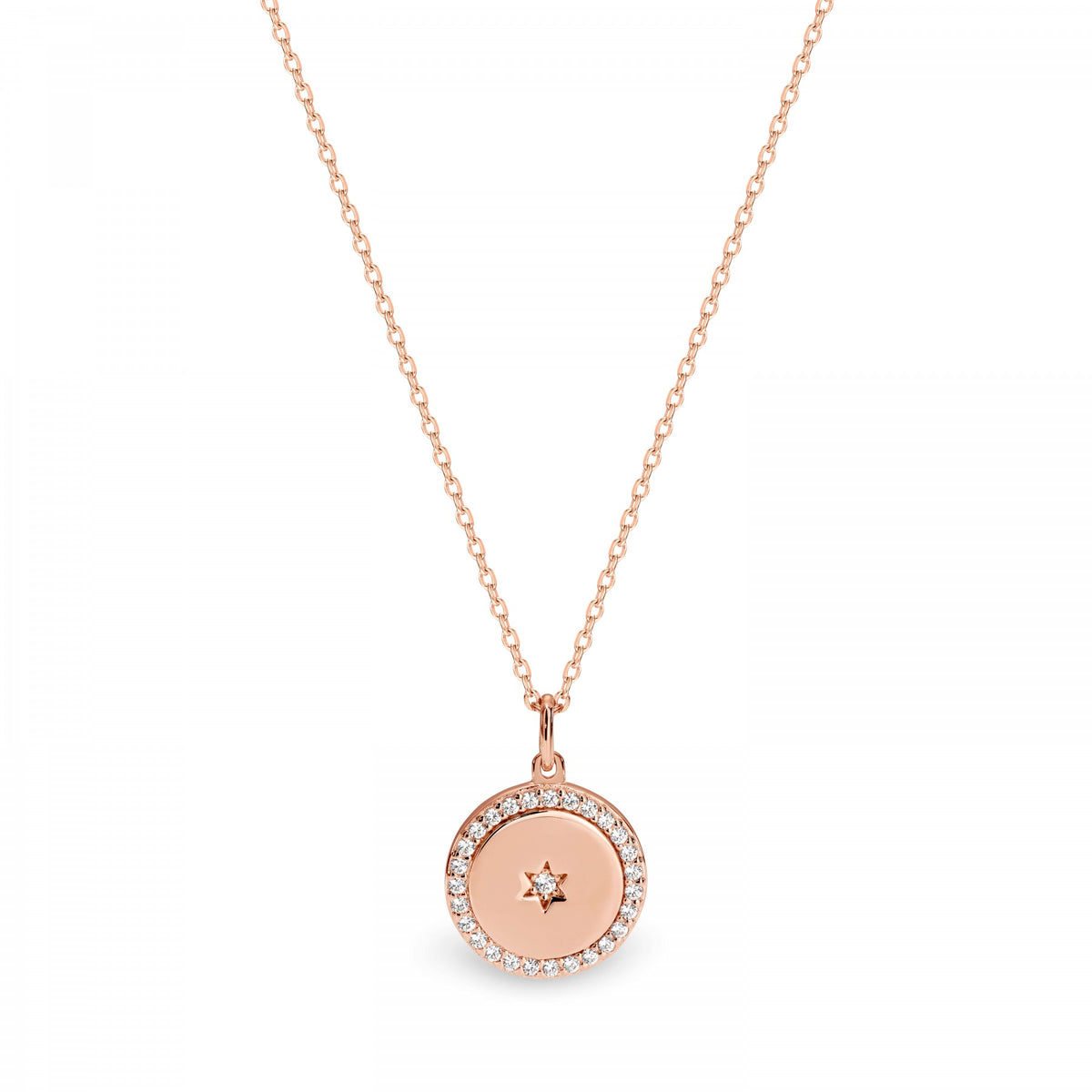 GEORGINI LIBRA ROSE GOLD PENDANT P712RG