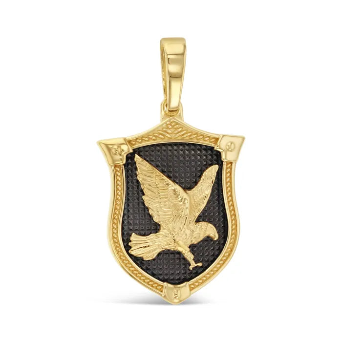 9KY EAGLE SHIELD PENDANT PD90