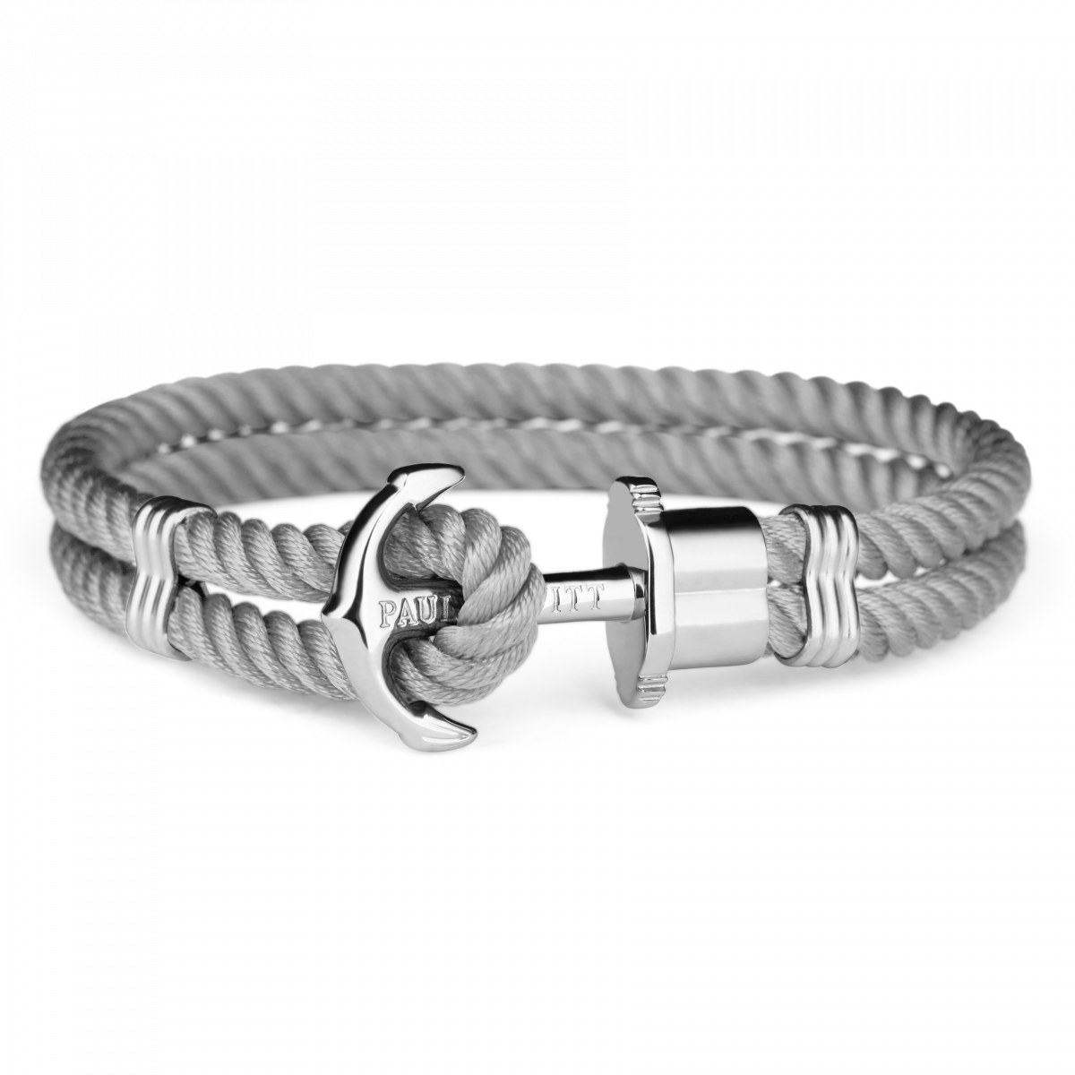 PAUL HEWITT STAINLESS STEEL GREY NYLON PH-PH-N-S-GR-M