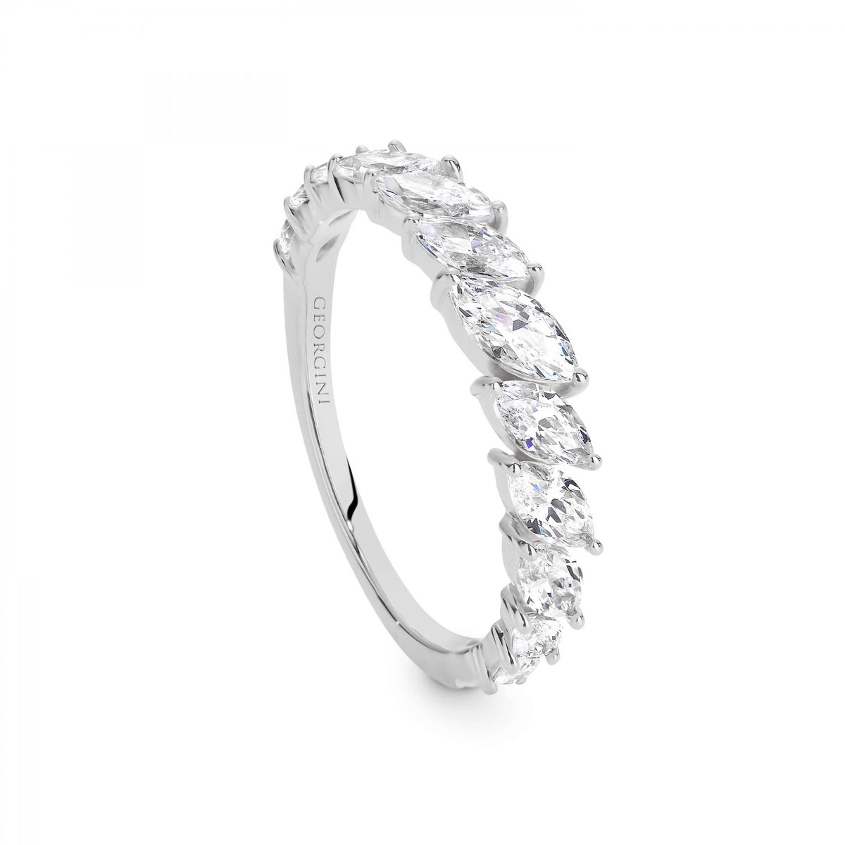 GEORGINI ORION RHODIUM RING R400W