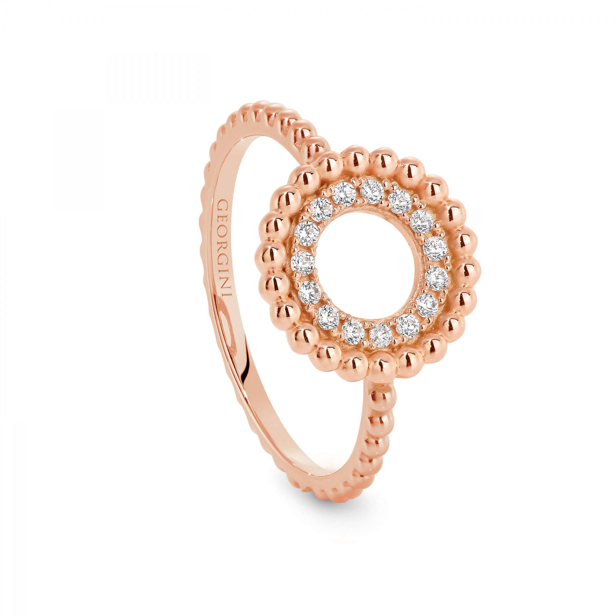 GEORGINI ARIES ROSE GOLD RING R402RG