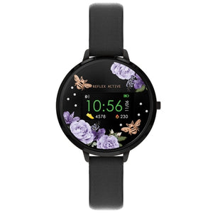 Reflex Active Series 3 Black Midnight Garden Smart Watch RA03-2018