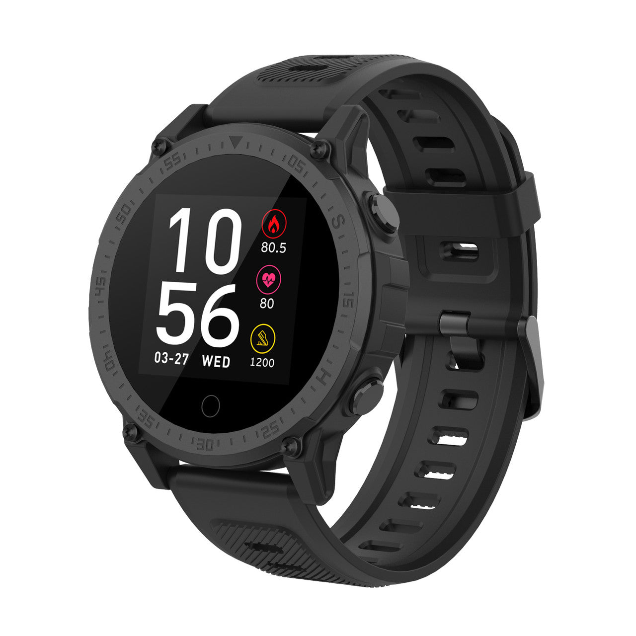 Reflex Active Series 05 Sport Black Smart Watch RA05-2128