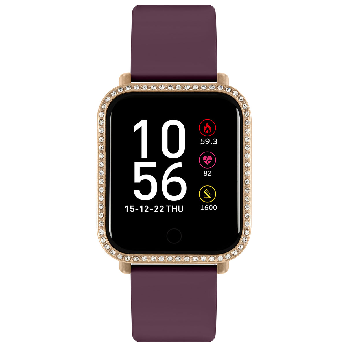 Reflex Active Series 6 Burgundy Crystal Smart Watch RA06-2094