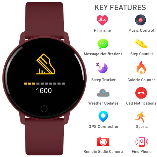 Reflex Active Series 9 Berry Smart Watch RA09-2117
