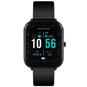 Reflex Active Series 15 Black Silicone Smart Watch RA15-2144