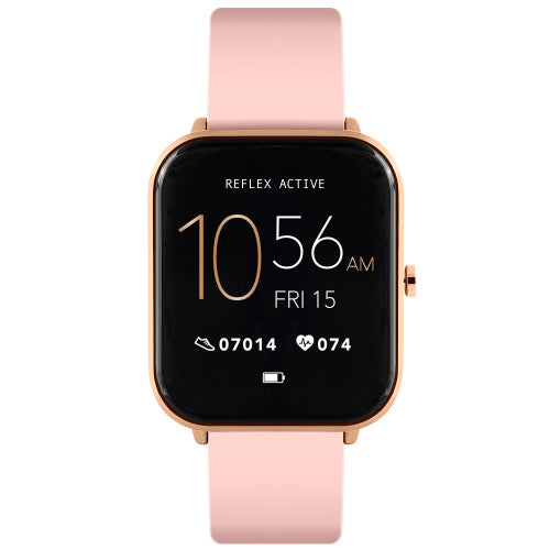 Reflex Active Series 15 Pink Silicone Smart Watch RA15-2146