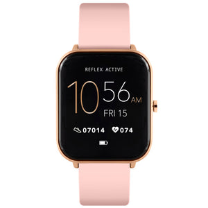 Reflex Active Series 15 Pink Silicone Smart Watch RA15-2146