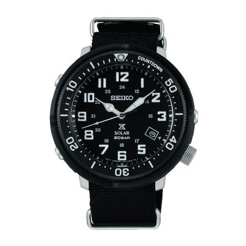 SEIKO Prospex Fieldmaster Lowercase Special Edition Black Canvas SBDJ027J