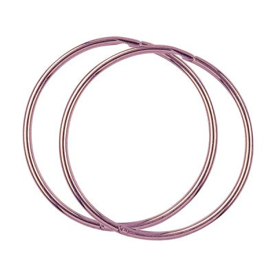 9CT Gold Plain Sleepers 20mm