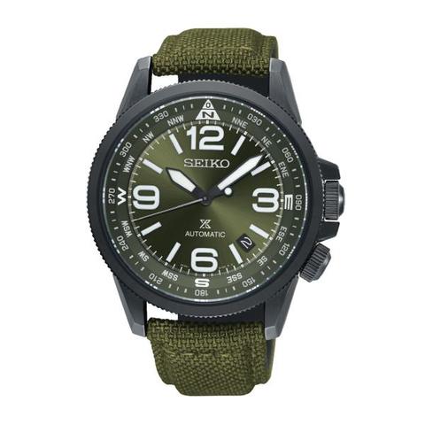SEIKO Prospex Land Series Automatic Green Canvas SRPC33K1