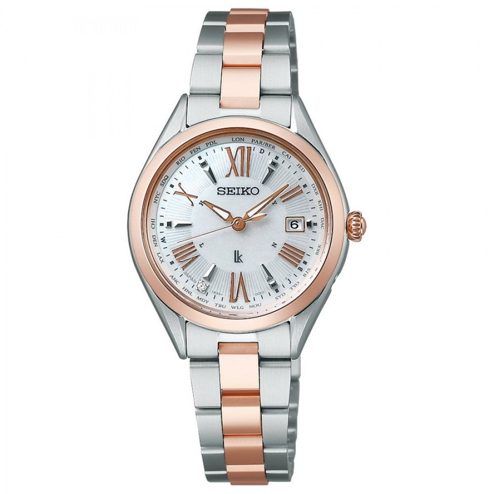 Seiko Lukia Solar Power Ladies Watch SSQV104