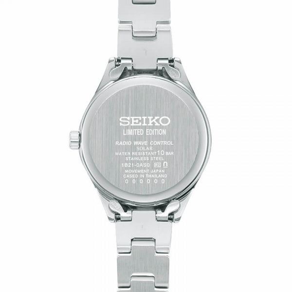 Seiko water resistant 10 2025 bar stainless steel movement japan