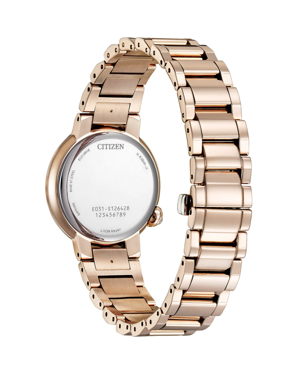 CITIZEN EcoDrive RGP EM0912-84Y MOP Ladies Watch