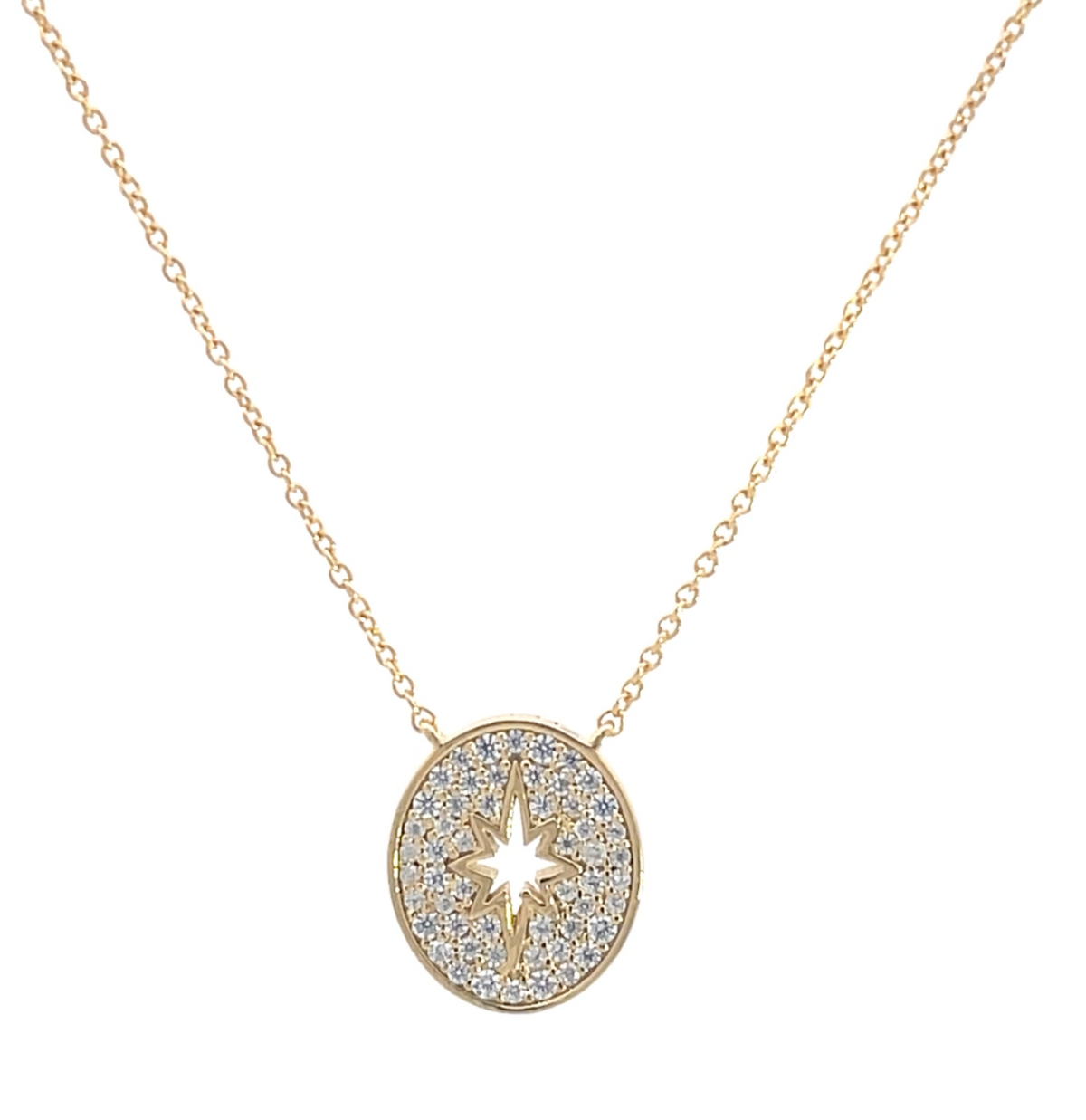 GEORGINI A Christmas Journey Follow The Star Pendant Gold
