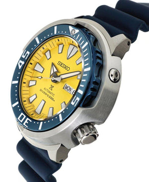 SEIKO Yellow Butterfly Fish Tuna SRPD15K1 Limited Edition Diver's Watch