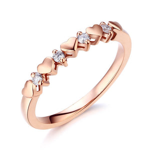 14K Rose Gold Bridal Wedding Band Ring 0.11 Ct Natural Diamonds MKR7058