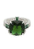 Windsor Silver Ring Emerald